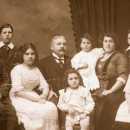 1912 Lionel and Enriqueta Harris (My great grandparents) and their 7 children