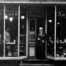 William Harris (Jr) at his Antique Shop in Caernarfon, North Wales