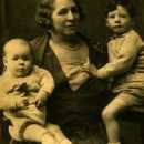 Enriqueta Rodriguez Leon (My great Grandmother) and my father and older brother Gordon